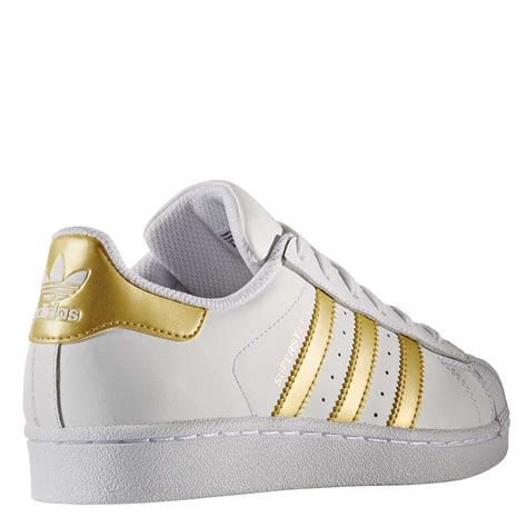 adidas superstar weiß gold 39|White adidas Originals Superstar Shoes .